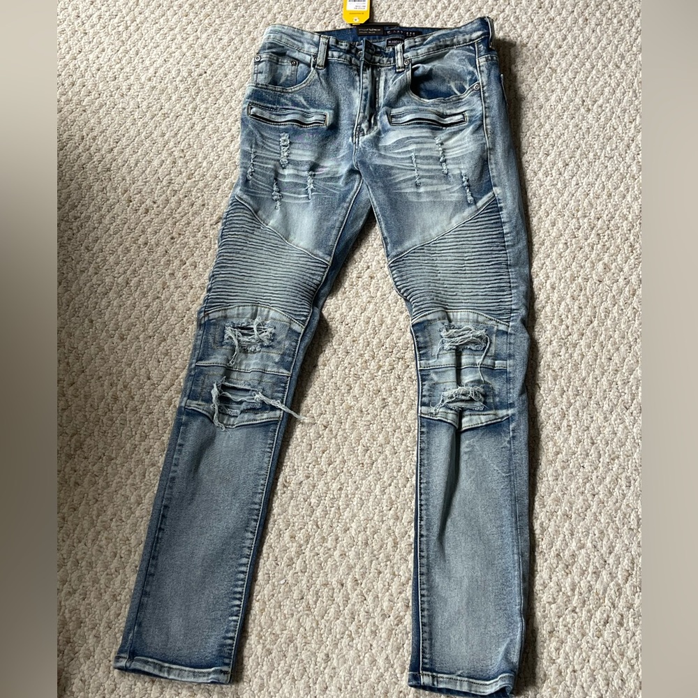 M. Society By Mad City Acid Wash Jeans size 38X32